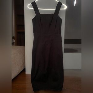 COS Black Midi Dress